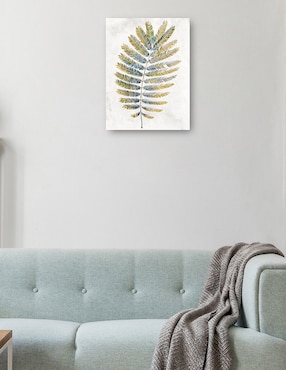 Cuadro decorativo Helechos opulentos I técnica mixta Cuadros Jr Floración