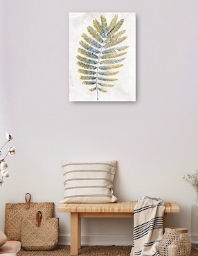 Cuadro decorativo Helechos opulentos I técnica mixta Cuadros Jr Floración