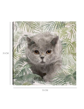 Cuadro decorativo Gatitos de la isla I técnica mixta Cuadros Jr Animales Domésticos