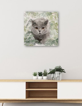 Cuadro decorativo Gatitos de la isla I técnica mixta Cuadros Jr Animales Domésticos