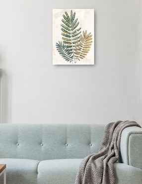 Cuadro decorativo Helechos opulentos III técnica mixta Cuadros Jr Botánico