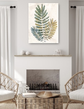 Cuadro decorativo Helechos opulentos III técnica mixta Cuadros Jr Botánico