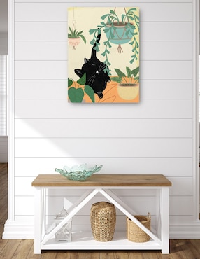 Cuadro decorativo Gatos de la selva I técnica mixta Cuadros Jr Animales Domésticos