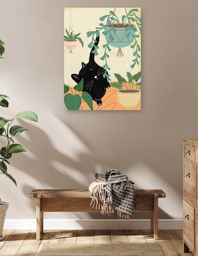 Cuadro decorativo Gatos de la selva I técnica mixta Cuadros Jr Animales Domésticos