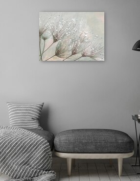 Cuadro decorativo Gotas de rocío técnica mixta Cuadros Jr Floración