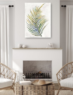 Cuadro decorativo Helechos opulentos II técnica mixta Cuadros Jr Floración