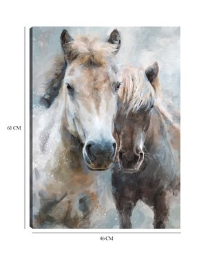 Cuadro decorativo Hermanos técnica mixta Cuadros Jr Animales Domésticos
