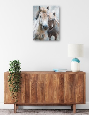 Cuadro decorativo Hermanos técnica mixta Cuadros Jr Animales Domésticos