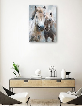 Cuadro decorativo Hermanos técnica mixta Cuadros Jr Animales Domésticos