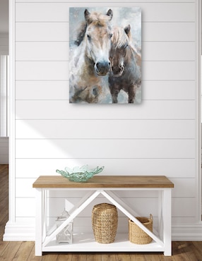 Cuadro decorativo Hermanos técnica mixta Cuadros Jr Animales Domésticos