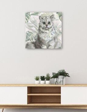 Cuadro decorativo Isla Kitties II técnica mixta Cuadros Jr Animales Domésticos