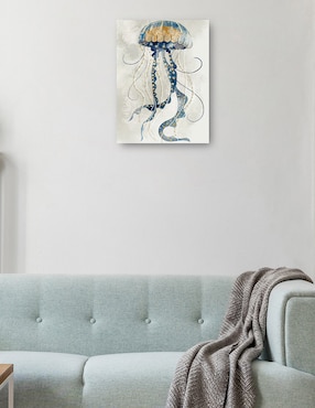 Cuadro decorativo Jaleas de mar I técnica mixta Cuadros Jr Animales Marinos