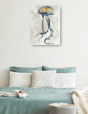 Cuadro decorativo Jaleas de mar I técnica mixta Cuadros Jr Animales Marinos