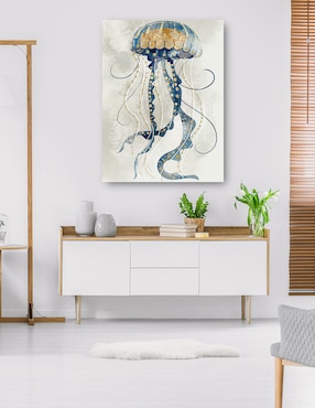 Cuadro decorativo Jaleas de mar I técnica mixta Cuadros Jr Animales Marinos