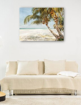 Cuadro decorativo Isla bonita técnica mixta Cuadros Jr Playas