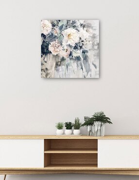 Cuadro decorativo Impresiones técnica mixta Cuadros Jr Arreglo Floral