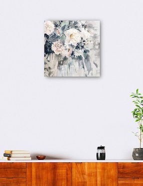 Cuadro decorativo Impresiones técnica mixta Cuadros Jr Arreglo Floral