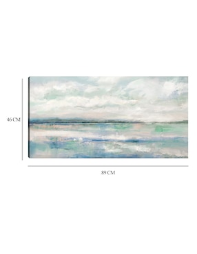 Cuadro decorativo Horizonte refle técnica mixta Cuadros Jr Playas