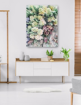 Cuadro decorativo Hermosas flores técnica mixta Cuadros Jr Arreglo Floral