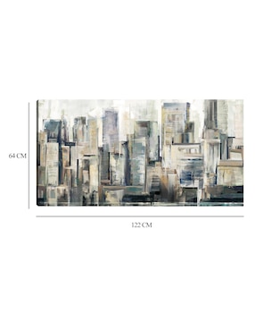 Cuadro decorativo Horizonte técnica mixta Cuadros Jr Edificios