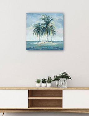 Cuadro decorativo Isla de los sueños técnica mixta Cuadros Jr Islotes