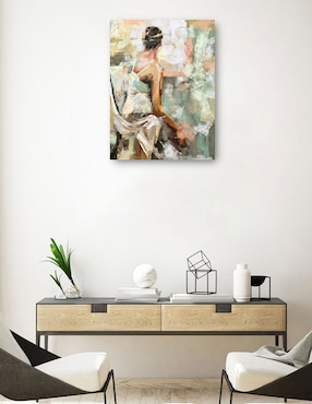 Cuadro decorativo Intuición I técnica mixta Cuadros Jr Gente