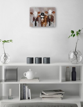 Cuadro decorativo Hermanos Moos técnica mixta Cuadros Jr Animales Domésticos