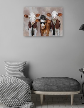 Cuadro decorativo Hermanos Moos técnica mixta Cuadros Jr Animales Domésticos