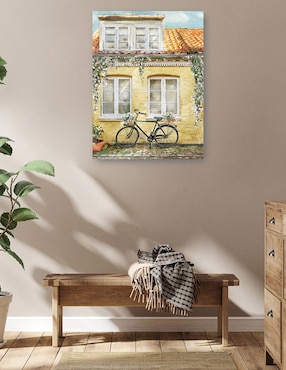 Cuadro decorativo La bicicleta técnica mixta Cuadros Jr Lugares
