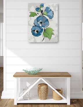 Cuadro decorativo Jolies fleurs técnica mixta Cuadros Jr Arreglo Floral