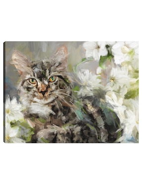 Cuadro decorativo Jolis charlas I técnica mixta Cuadros Jr Animales Domésticos