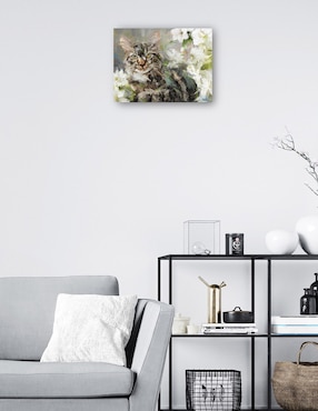 Cuadro decorativo Jolis charlas I técnica mixta Cuadros Jr Animales Domésticos