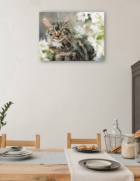 Cuadro decorativo Jolis charlas I técnica mixta Cuadros Jr Animales Domésticos