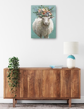 Cuadro decorativo Lexi técnica mixta Cuadros Jr Animales Domésticos