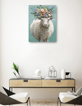 Cuadro decorativo Lexi técnica mixta Cuadros Jr Animales Domésticos