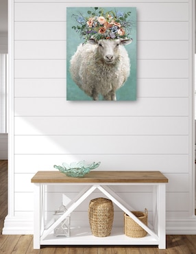 Cuadro decorativo Lexi técnica mixta Cuadros Jr Animales Domésticos