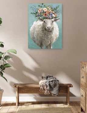 Cuadro decorativo Lexi técnica mixta Cuadros Jr Animales Domésticos