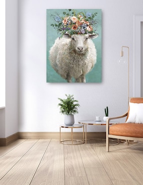 Cuadro decorativo Lexi técnica mixta Cuadros Jr Animales Domésticos