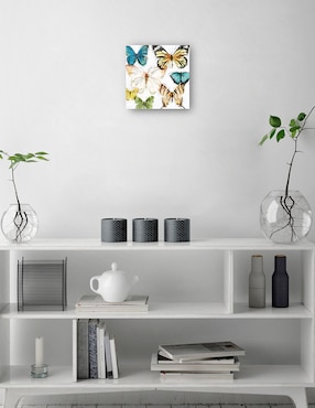 Cuadro decorativo Les Papillons II técnica mixta Cuadros Jr Vida Silvestre