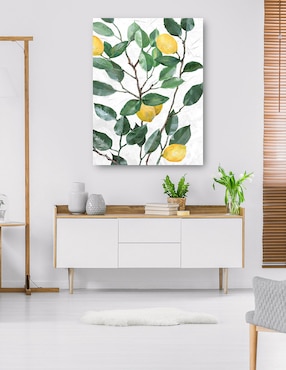 Cuadro decorativo Limonero técnica mixta Cuadros Jr Frutas