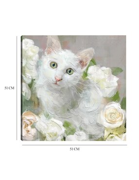 Cuadro decorativo Jolis Chats III técnica mixta Cuadros Jr Animales Domésticos