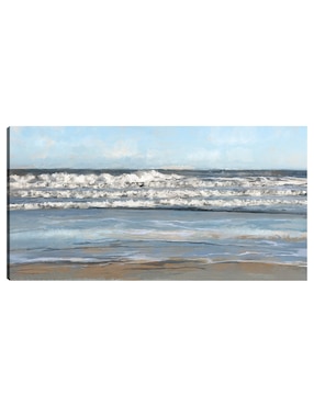 Cuadro decorativo La marea alta técnica mixta Cuadros Jr Playas