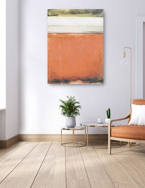 Cuadro decorativo técnica mixta Cuadros Jr Colores