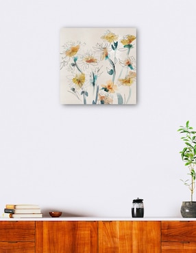 Cuadro decorativo Líneas finas técnica mixta Cuadros Jr Primavera