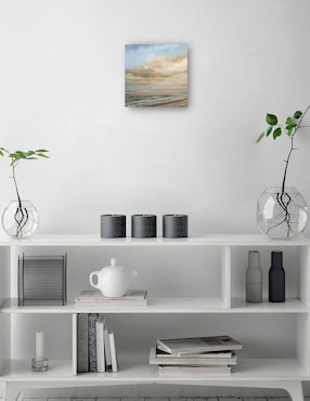 Cuadro decorativo Luz tropical Dawn Square técnica mixta Cuadros Jr Playas