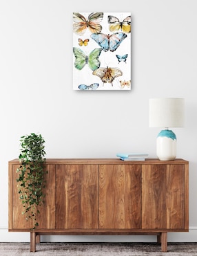 Cuadro decorativo Los Papillons I técnica mixta Cuadros Jr Vida Silvestre