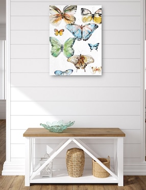 Cuadro decorativo Los Papillons I técnica mixta Cuadros Jr Vida Silvestre