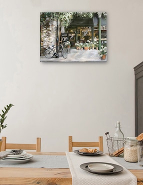 Cuadro decorativo Lugar del pueblo técnica mixta Cuadros Jr Lugares