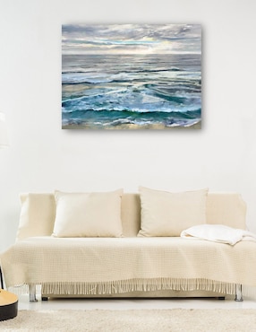 Cuadro decorativo Mar y cielo técnica mixta Cuadros Jr Playas