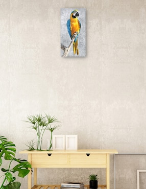 Cuadro decorativo Loros Tropicales I técnica mixta Cuadros Jr Aves Silvestres